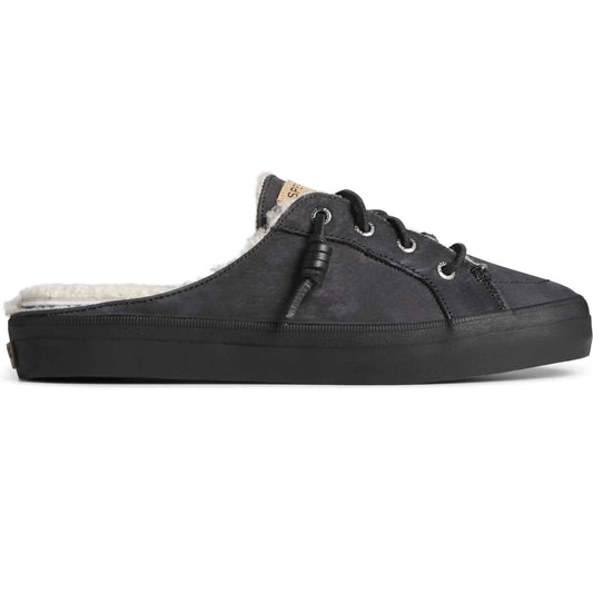 Women's Crest Cozy Mule #STS87882 black