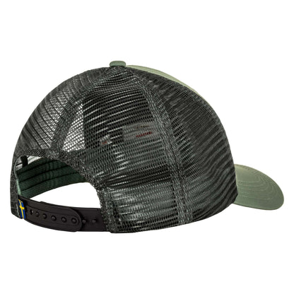 Fjallraven 1960 Logo Langtradarkeps Hat in Patina Green