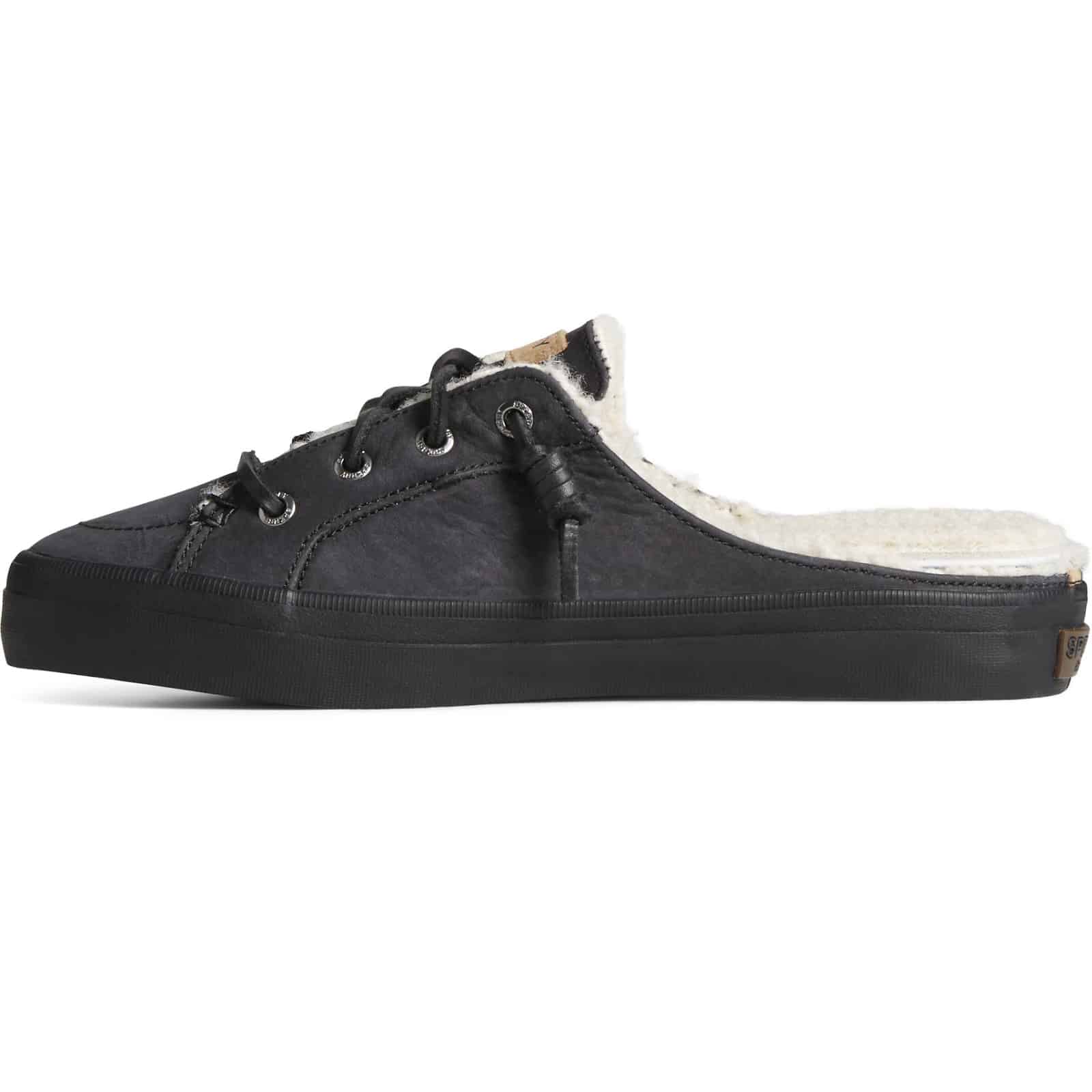 Women's Crest Cozy Mule #STS87882 black