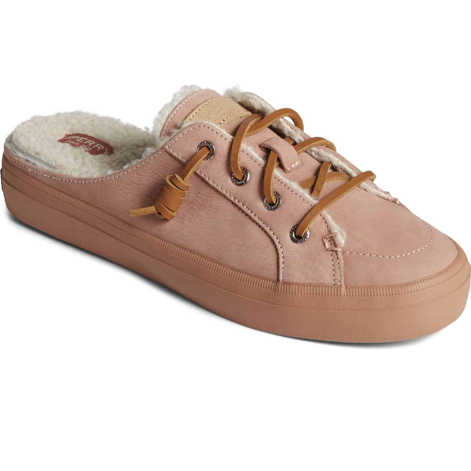 Women's Crest Cozy Mule #STS87885 Rose