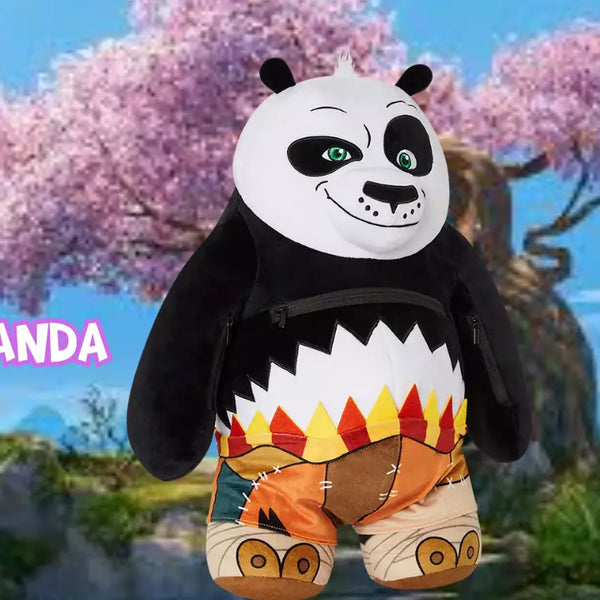 Sprayground KUNG FU PANDA Money Bear TEDDYBEAR Backpack - Limited Edition