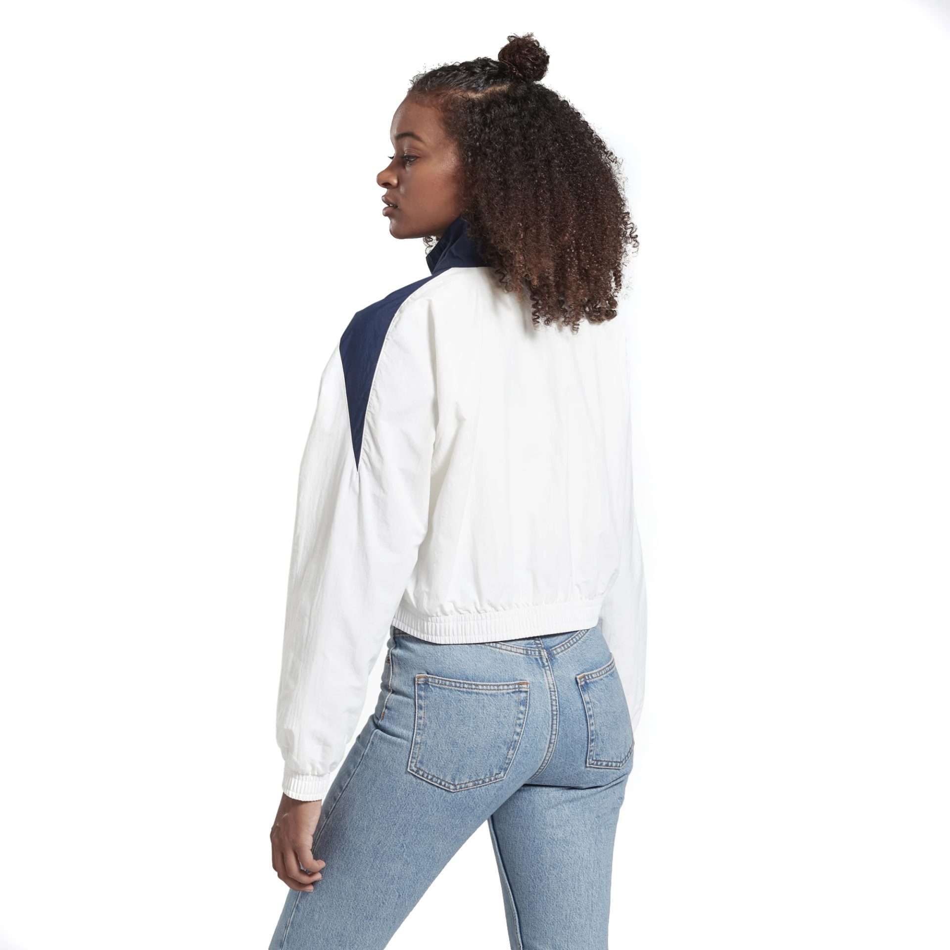 Reebok Women's classic Vector Cropped Track Jacket 