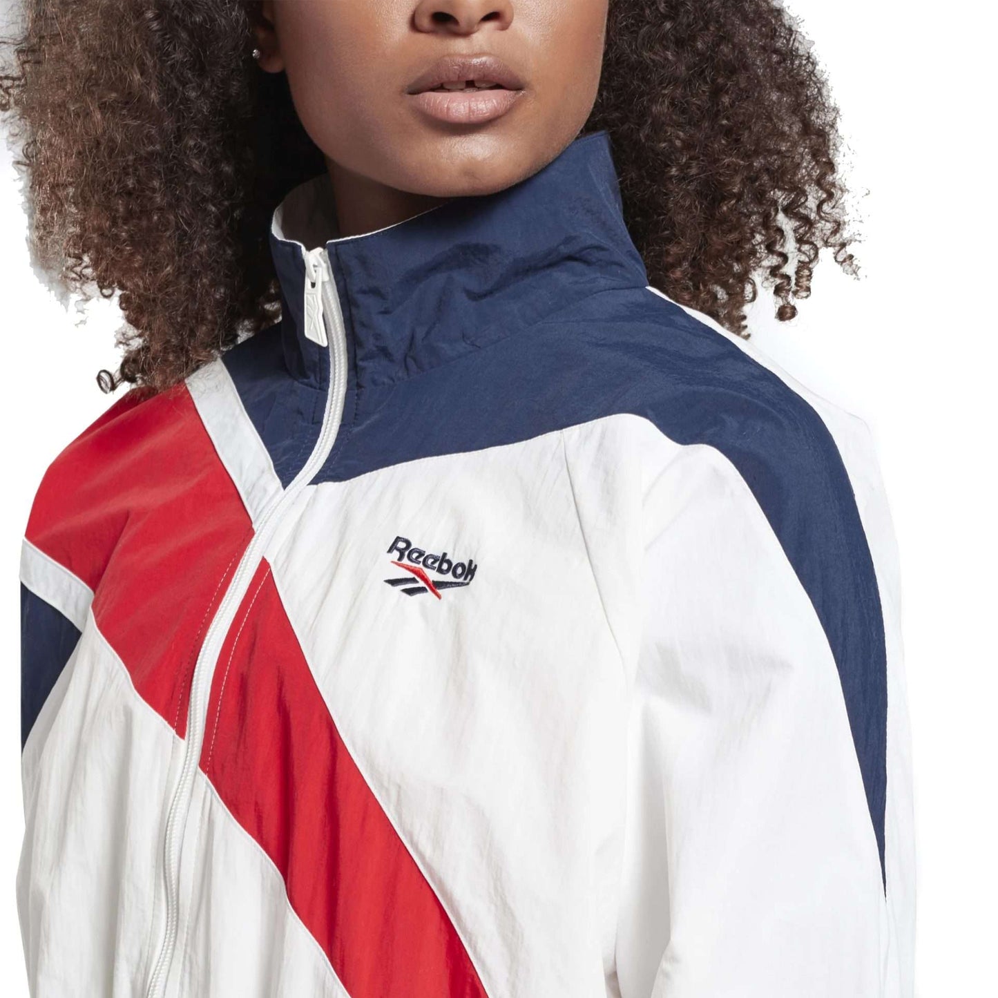 Reebok Women's classic Vector Cropped Track Jacket 