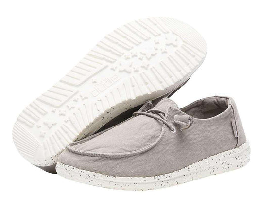 Hey Dude Women's Wendy shoes - Grey 121413000
