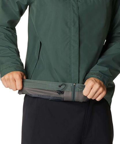 Mountain Hardwear Women's Exposure/2 Gore-Tex Paclite Jacket 1929901 352 Black Spruce