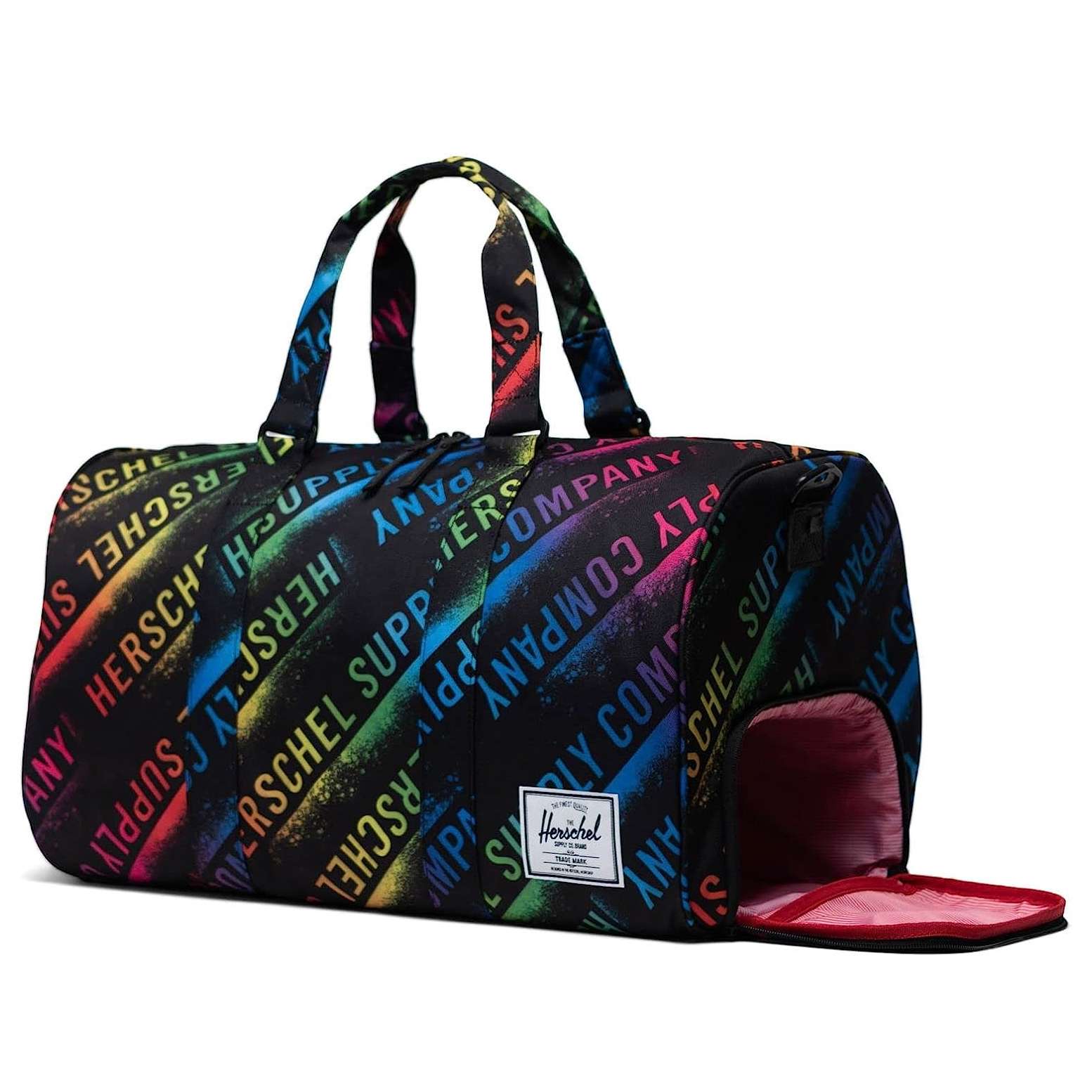 Herschel Novel 42.5L Duffle Bag - Stencil Roll Call Rainbow