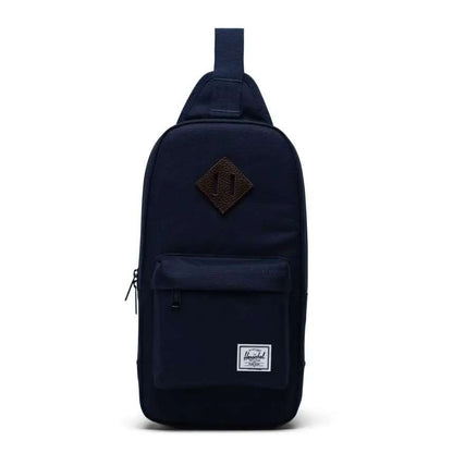 Herschel Heritage Shoulder Bag - Peacoat/Chicory Coffee