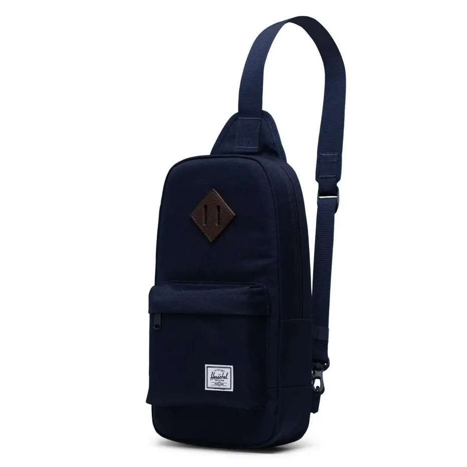 Herschel Heritage Shoulder Bag - Peacoat/Chicory Coffee