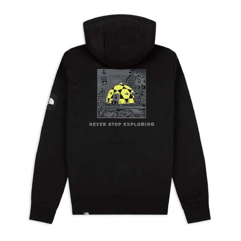The North Face Men's Box Hoodie NF0A557H  BLACK