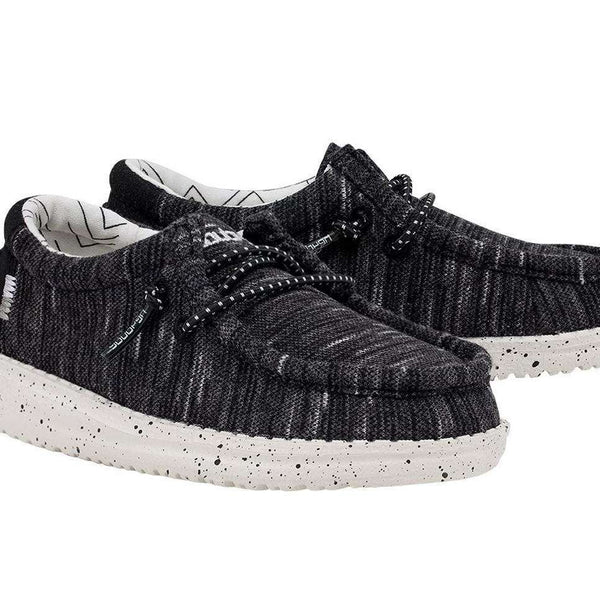 Hey Dude Wally Toddler Shoes 160014891 Stretch Black