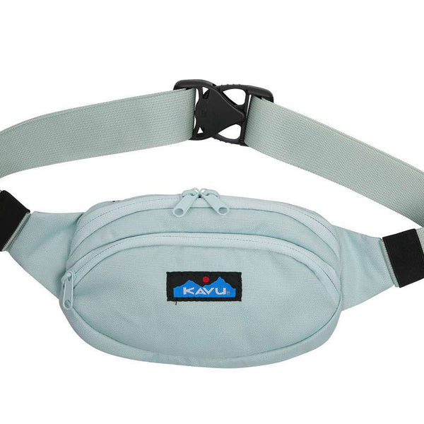 Compact waist bag featuring an adjustable strap, multiple zippered compartments, and a lightweight hands-free design for travel, festivals, and everyday carry