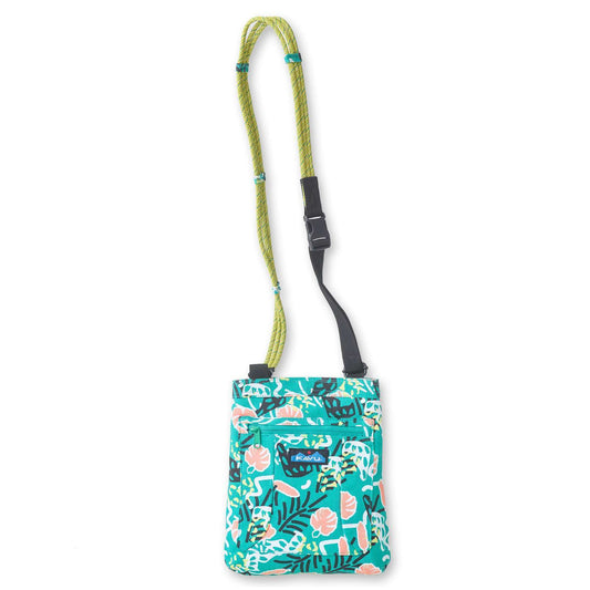 KAVU Keepalong Crossbody Bag- Jungle Party 9009-1179