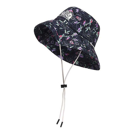 The North Face Women's Recycled 66 Brimmer hat in Black with WD Print