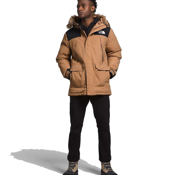 The North Face Men’s McMurdo Down Parka - Almond Butter/Tnf Black