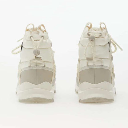 The North Face Women’s ThermoBall Lace Up Luxe Waterproof Boots in Gardenia White/Silvergrey