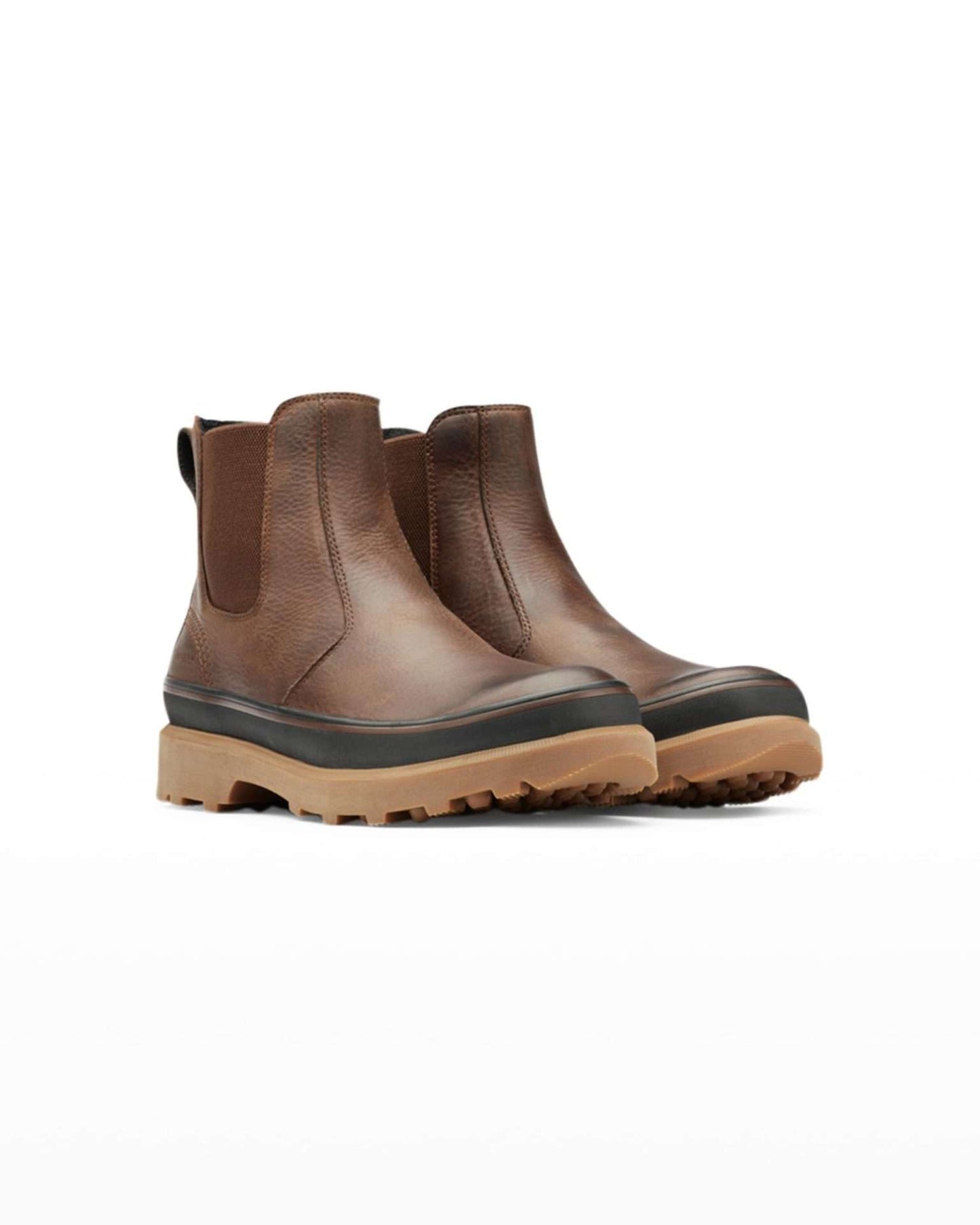Sorel Men's Caribou Chelsea Waterproof Boot NM4484-258 Carafe, Black
