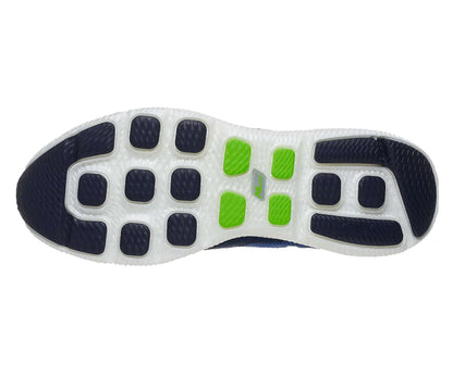 Skechers Men's Go Run 7 Running Shoes - Navy Lime 55219NVLM
