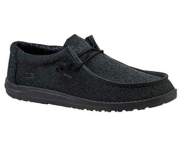 Hey Dude Wally Sox Micro Total Black