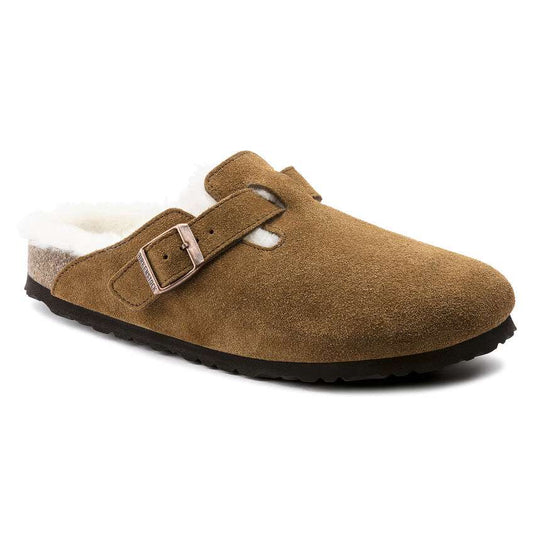 Birkenstock Boston Shearling Clog in Mink
