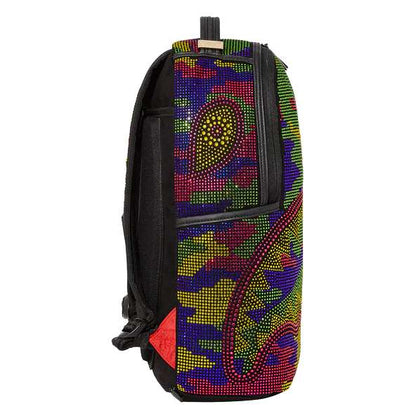 Sprayground Trippy Trinity Camo Crystal Backpack - Limited Edition