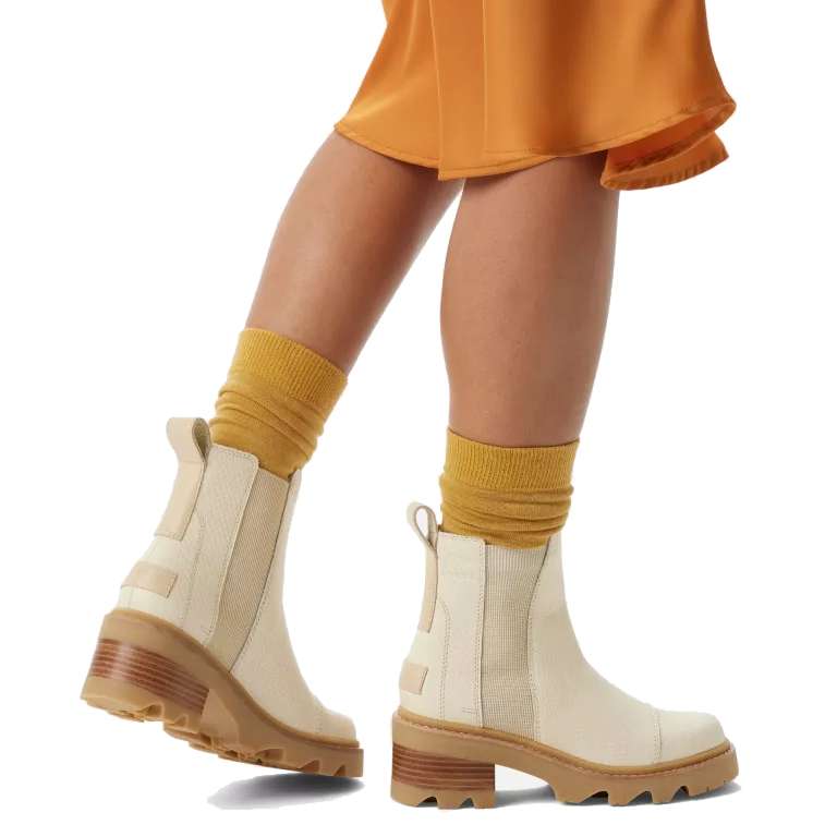 Sorel Women's Joan Now Chelsea Bootie - Bleached Ceramic