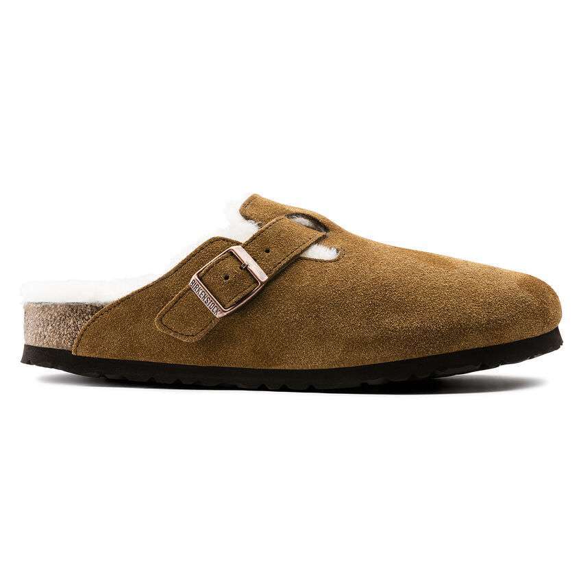 Birkenstock Boston Shearling Clog in Mink