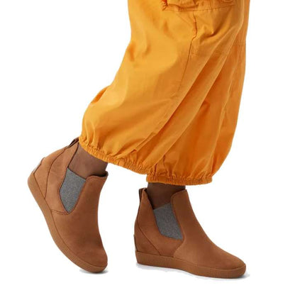 Sorel Women's Out N About Slip-On Wedge Boot Velvet Tan