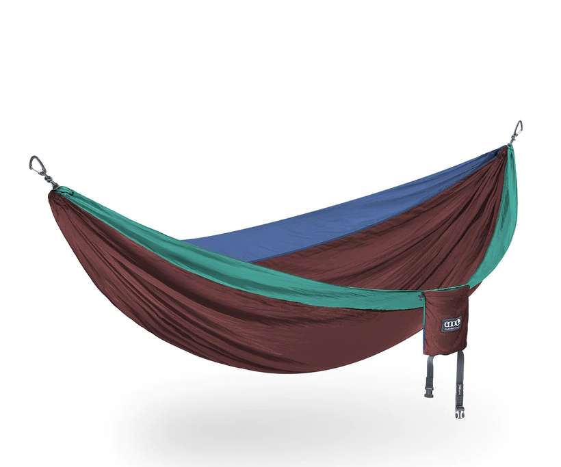 ENO DoubleNest Hammock DN008 Seaglass/Merlot/Denim