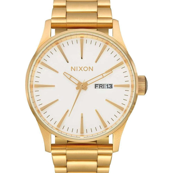 Nixon Sentry Stainless Steel Watch Black Sunray A356-2348