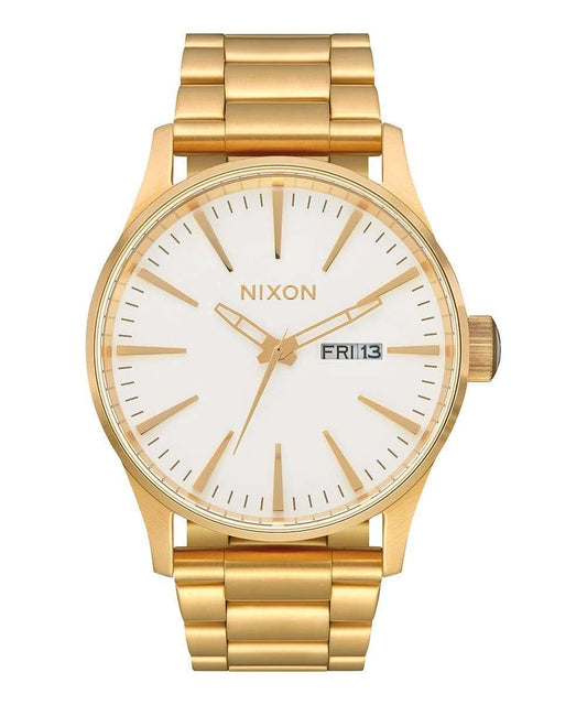 Nixon Sentry Stainless Steel Watch Black Sunray A356-2348