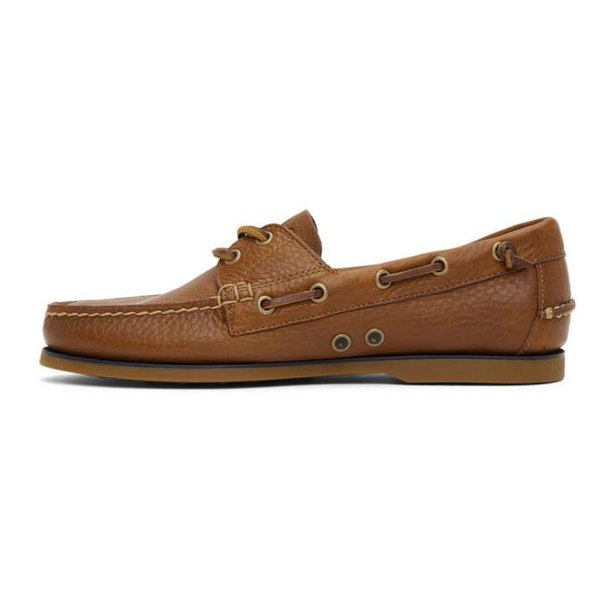 Polo Merton Smooth Leather Boat Shoe 803785000003 Brown