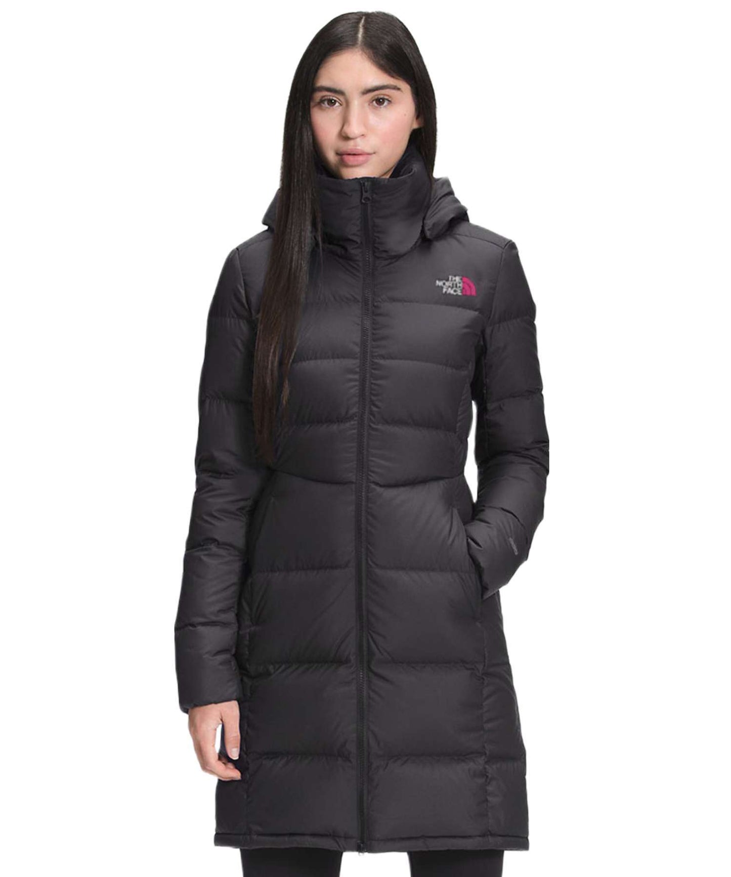 The North Face Women’s Metropolis Parka - TNF Black / Mr. Pink NF0A5GDSJ94