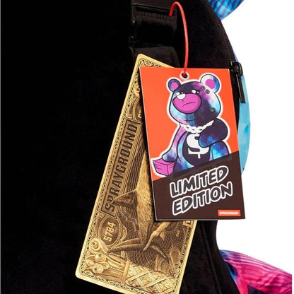 Sprayground Metallic Tye Dye Moneybear Teddybear Backpack