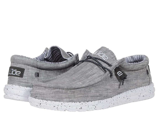 Hey Dude Men's Wally Chambray - Castlerock 110063191