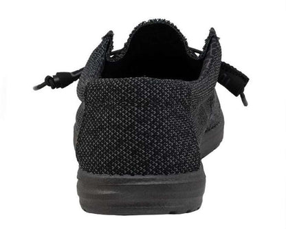 Hey Dude Wally Sox Micro Total Black
