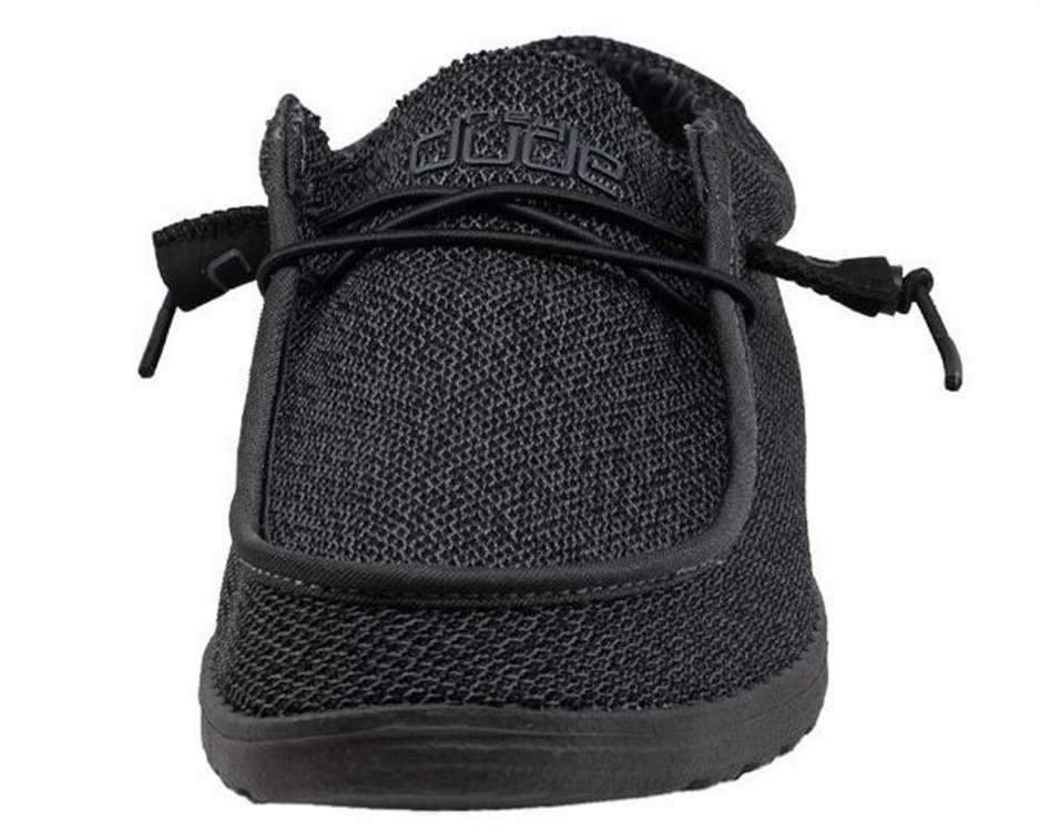 Hey Dude Wally Sox Micro Total Black