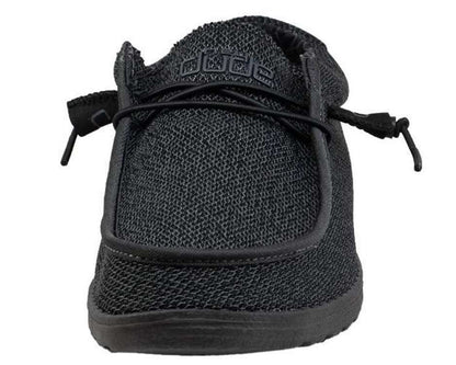 Hey Dude Wally Sox Micro Total Black